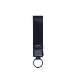 Herschel Black Lanyard Keychain